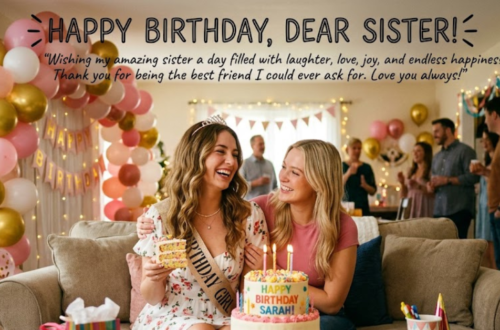 Birthday Wishes for Sister: Heartfelt & Funny Messages