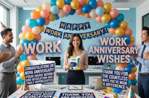 Work Anniversary Wishes: Messages for Every Colleague