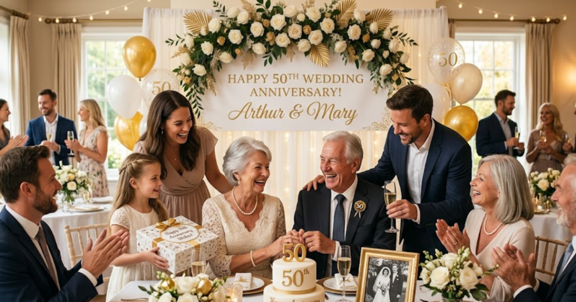 50th Anniversary Wishes (Golden Jubilee Messages & Quotes)