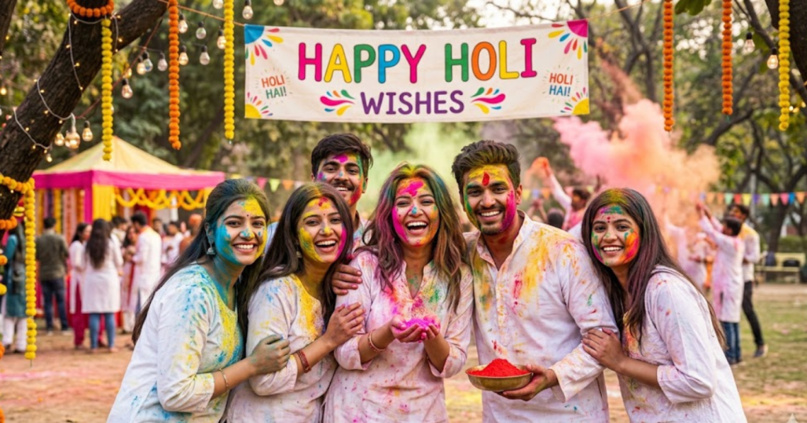 Happy Holi Wishes 2026: Messages, Quotes & Ideas