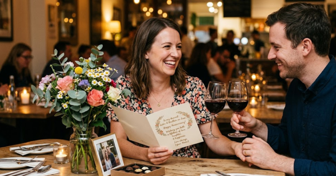 Anniversary Wishes for Sister and Brother-in-Law
