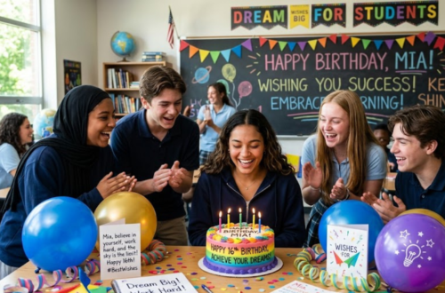 Motivational Birthday Wishes for Students