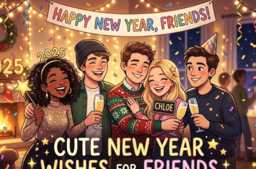 Cute New Year Wishes for Friends: Messages & Ideas