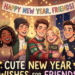 Cute New Year Wishes for Friends: Messages & Ideas