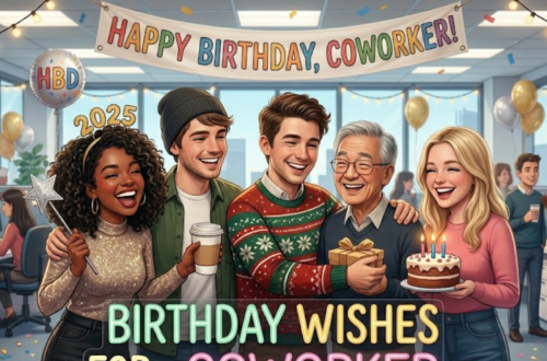 Birthday Wishes for Coworker: Messages, Funny & Formal